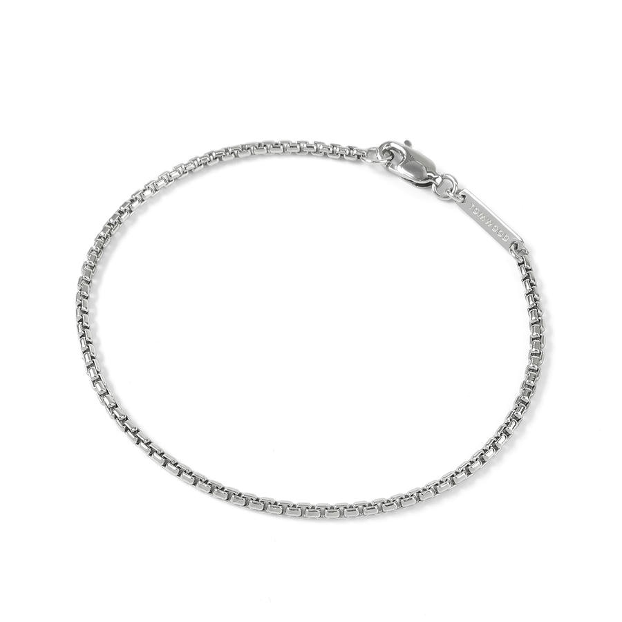 TOMWOOD トムウッド ブレスレット Lee Bracelet Slim 7.7インチ シルバー 101493