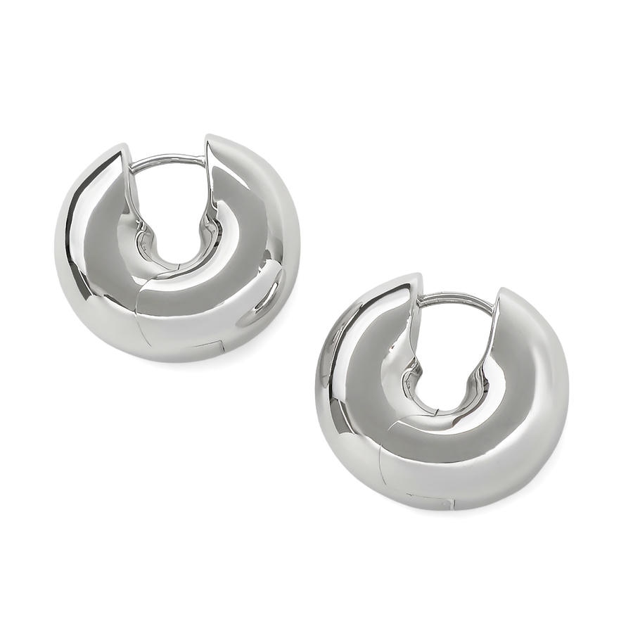 TOMWOOD トムウッド ピアス Sphere Hoops シルバー 101518