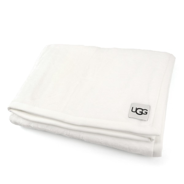 UGG アグ ブランケット ダッフィールド スロー DUFFIELD THROW II 無地 ホワイト 1106011 CREAM Brandol