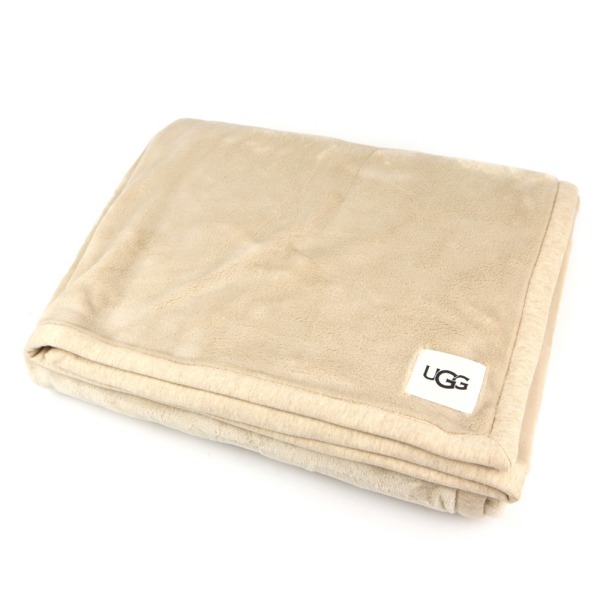 UGG アグ ブランケット ダッフィールド スロー DUFFIELD THROW II 無地 ベージュ 1106011 OATMEAL