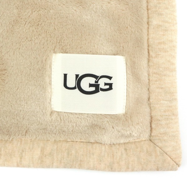 UGG アグ ブランケット ダッフィールド スロー DUFFIELD THROW II 無地 ベージュ 1106011 OATMEAL