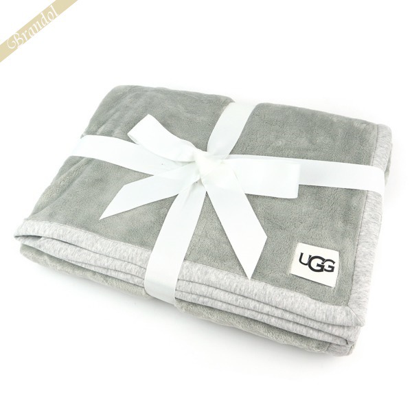 UGG アグ ブランケット ダッフィールド スロー DUFFIELD THROW II 無地 グレー系 1106011 STORMY GREY